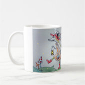 Un artiste de souris lunatique Mug (Gauche)