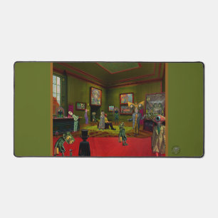 Un assortiment de personnages convergeant Tapis de
