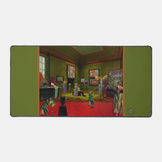 Un assortiment de personnages convergeant Tapis de