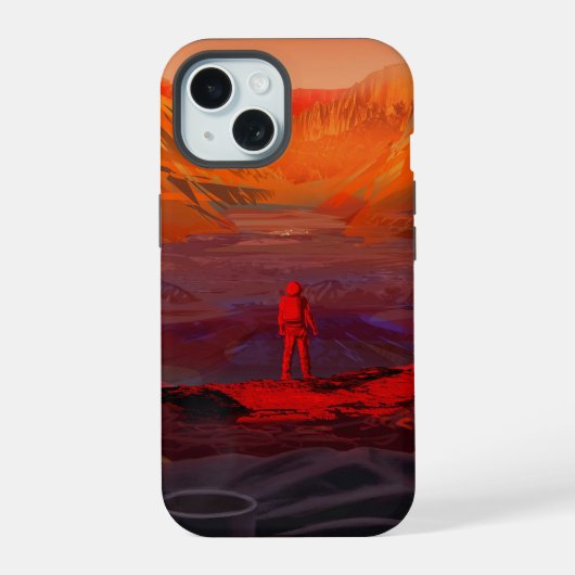 Un astronaute sur Mars (Verso)