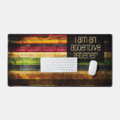 "Un auditeur attentif" Motivation Affirmation (Clavier et souris)