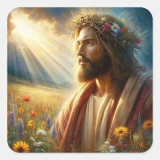 Un autocollant de Jésus !