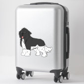 Un autocollant Landseer 3 Terre-Neuve (Sur valise)