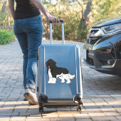 Un autocollant Landseer 3 Terre-Neuve (Valise Insitu)