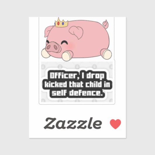 Un autocollant technolame cool (Feuille)