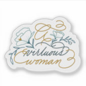 Un Autocollant Vertueux (Devant)