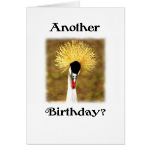 Un autre anniversaire ? Carte pour les seniors