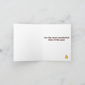 un autre jour, une autre carte de noël de perdrix (Intérieur)