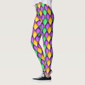 Un autre Mardi Gras Diamonds Pop Leggings de mode (Gauche)