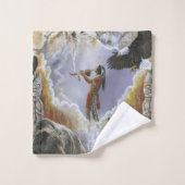 Un Avec La Nature Pipe De Paix (Gant de toilette)