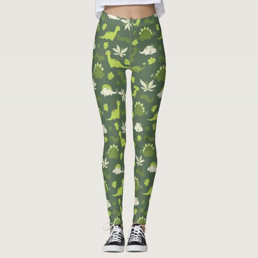 Un avec les leggings de dinosaures (Devant)