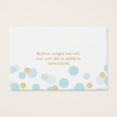 Un Baby shower de Little Prince Apporte une demand (Dos)