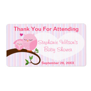 Un Baby shower Rose Favoriser Le Étiquette