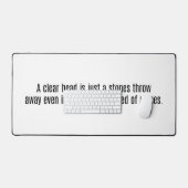 Un bac à tête claire (Clavier et souris)