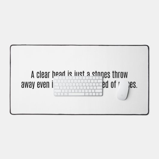 Un bac à tête claire (Clavier et souris)