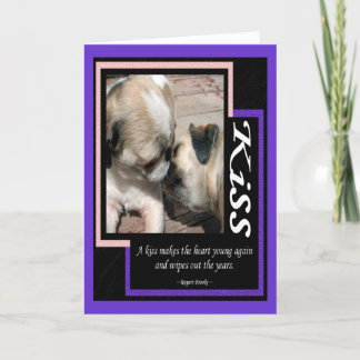 Un Baiser... Carte de vœux