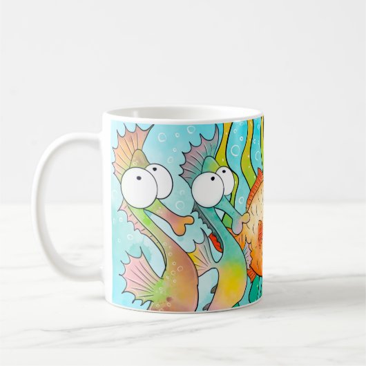 Un baiser de Mug de sel marin (Gauche)
