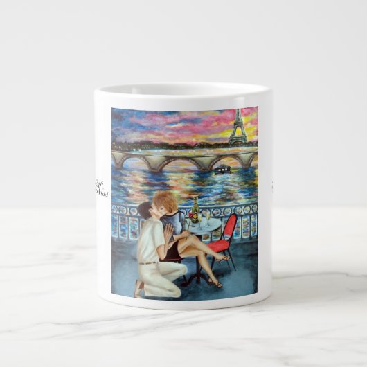 Un baiser français Spécial Mug (Devant)