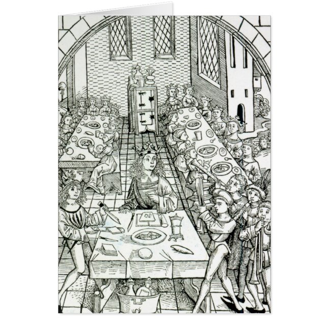 Un banquet princier, 1491 (Devant)