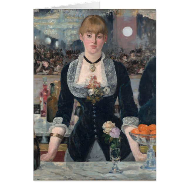 Un bar aux Folies-Bergère (Devant)