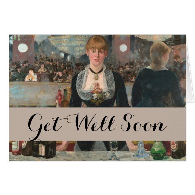 Un bar aux Folies-Bergère Edouard Manet (Devant horizontal)