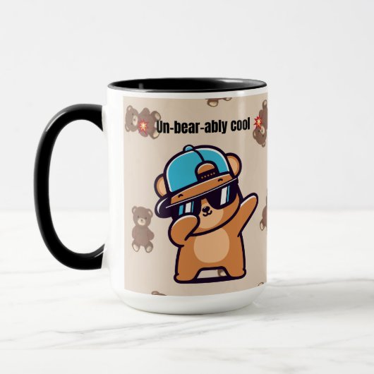 Un-Bear-ably Cool | Cute Bear Coffee Mug Mok (Links)
