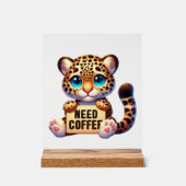 Un beau bureau a besoin de léopard de café (Recto)