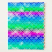 Un beau carnet de couleurs sirènes (Dos)