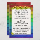 Un Beau Jour Pour Un Mariage - Invitation (Devant / Derrière)