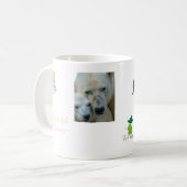 Un beau mug à café élégant et unique message divin (Devant gauche)