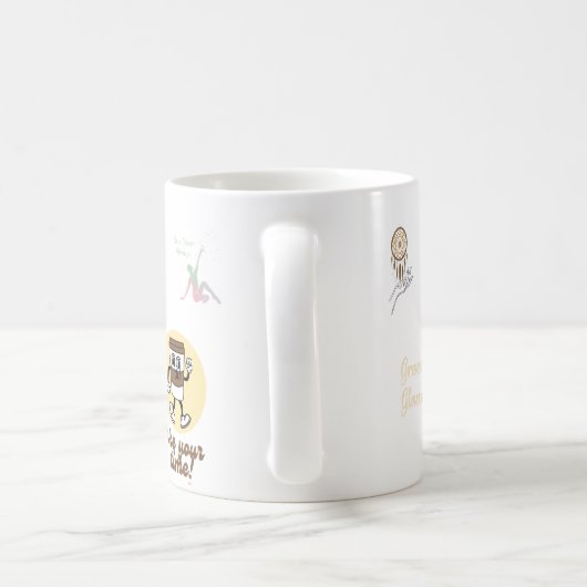 Un beau mug à café élégant et unique message divin (Poignée)
