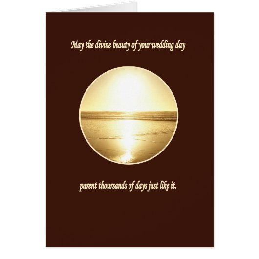 Un beau souhait de mariage (Devant)