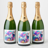 Un Beau Sticker Unicorn (Bouteilles)