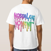 Un beau t-shirt pour hommes nostalgiques (Dos)