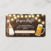 Un Bébé Brasse Baby shower Carte de rabat (Devant)