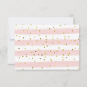 Un bébé brasse du Merci de Baby shower de Tea Part (Dos)