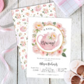 Un Bébé brasse Tea Party Invitation de douche