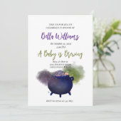 Un bébé brasse une cuisine Baby shower Invitation (Debout devant)