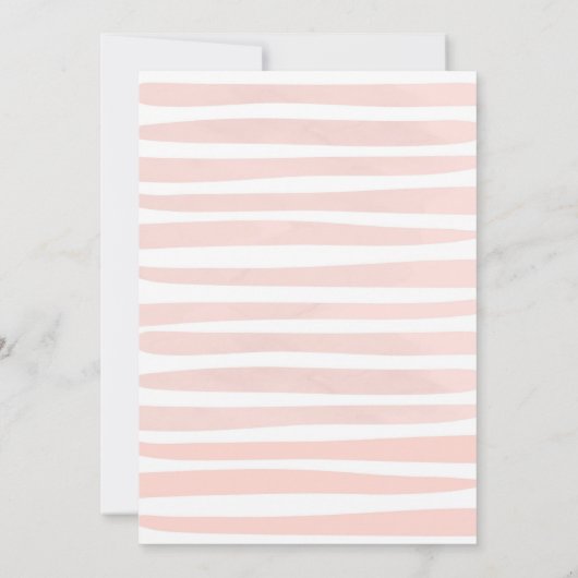 Un bébé est en train de brasser Invitation Tea Par (Dos)