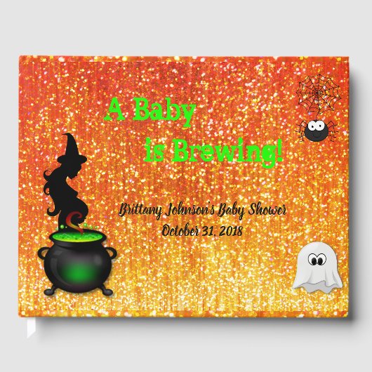 Un bébé est en train de brasser ! Livre d'or (Recto)