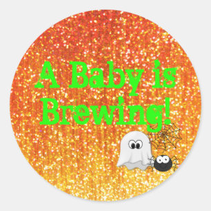 Un bébé est en train de brasser ! Sticker Baby sho