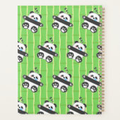 Un bébé panda mignon dormant paisiblement (Dos)
