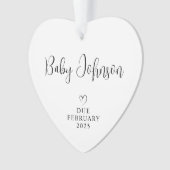 Un bébé photo de parents attendu pour 2025 (devant)