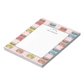 Un bloc-notes à motif crayon de la part d'un ensei (Tourné)