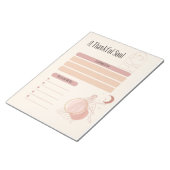 Un Bloc-notes de remerciement Soul (Incliné)