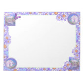 Un Bloc-notes paradisiaque violet (Devant)