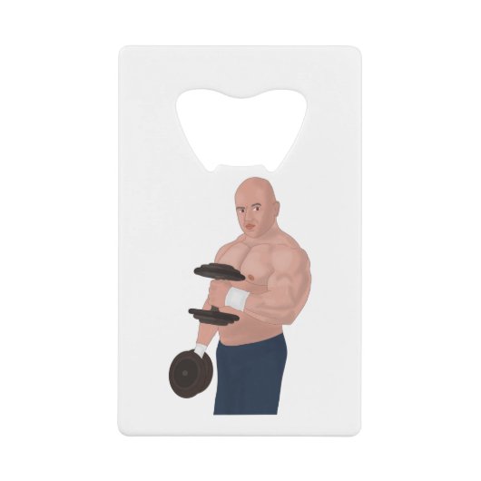 Un bodybuilder daddy formation avec des haltères (Devant)