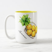 Un Bol De Mug De Citrons (Gauche)