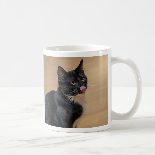 Un bon coup de café peint Mug (Droite)