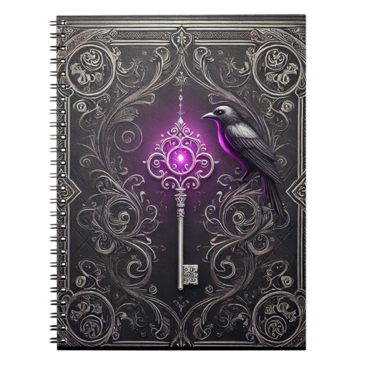 Un bon design de cahier de style gothique avec un (Devant)